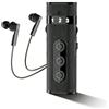 Sxhlseller Amplificatore Audio per Anziani, Amplificatore Audio Personale con Cuffie Cablate, Controllo Volume, Cancellazione Rumore, Ricaricabile Dispositivo di (BLACK)