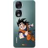 LA CASA DE LAS CARCASAS Custodia compatibile con Honor 90 ufficiale di Dragon Ball Goku Guerrero per proteggere il tuo cellulare. Custodia in silicone trasparente flessibile