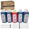 Fink 5 x 100 ml di inchiostro di qualità compatibile con 603XL 502XL 29XL 27XL 34XL 35XL 33XL 16XL 18XL T1816 T1285 T1295 T0715 Cartucce d'inchiostro e sistemi di inchiostro