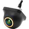 Avfpra Retrocamera Telecamera Posteriore Per Auto 180 Gradi 1920x1080P Fisheye Full AHD Visione Notturna Retromarcia AHD 4 Pin Telecamera Per Parcheggio. Retrocamera Auto(NTSC CVBS 720P)