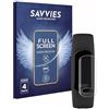 savvies 4 Pezzi Full-Screen Pellicola Protettiva per Garmin Vivosmart 5 Full Cover Pellicola Copertura [Completa Trasparente, 3D Curved]