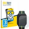 brotect Pellicola Vetro per Motorola Moto watch fit | 3 Pezzi Opaca Protezione Schermo Made in Germany Anti-Riflesso Durezza 9H Anti-Graffio
