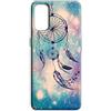 Mixroom - Cover Custodia Back case In TPU Silicone Morbida Per TCL 403 Fantasia Acchiappasogni Infinito Q246