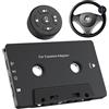 VBESTLIFE Ricevitore Audio per Cassette Bluetooth 5.4 per Auto, Adattatore Aux per Cassette Wireless con Chiamate in Vivavoce, Anche per Smartphone, Tablet, MP3, SD