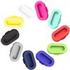 Ruentech Spina antipolvere in silicone compatibile con Garmin Vivoactive3/Instinct 2 solar/EPIX 2/D2 AIR X10/Fenix 7 7S 7X/Fenix 6 6S 6X/Forerunner 55 935 945 Accessori Antipolvere Caricatore Porta Polvere