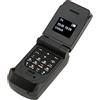 VBESTLIFE Mini Telefono a Conchiglia, Telefono a Conchiglia 2G GSM Sbloccato, Mini Telefono Cellulare Bluetooth per Anziani, Studenti (Nero)