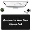 Naispanda Tappetino per mouse da gioco grande personalizzato (40cm x 75cm) Tappetini per il Mouse personalizzati per tastiera del computer con Foto Testo personalizzata mouse pad per giocatori Studio ufficio