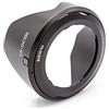 vhbw Paraluce compatibile con Canon PowerShot G3x, G3 x 67 mm obiettivo nero, plastica, tulipano, 8,2 cm