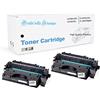 Outlet della Stampa 2 Toner Compatibili con Canon 719H 6900K da【 Outlet della Stampa 】Compatibili con Canon I- Sensys LBP-6310, LBP 6650, LBP 6670, LBP 6680, LBP-252, MF 411, MF 416, MF 418, MF 5980, MF 6140, MF 6180