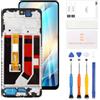LADYSON Schermo LCD per Oppo A79 5G CPH2553 CPH2557 Display LCD per Oppo A79 5G Digitizer Touch Screen Kit di parti di ricambio (6,7 pollici, nero con telaio)