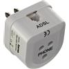 HAMA Filtro ADSL Spina Tripolare/Presa Tripolare, Jack 6P 4C, Sabbia