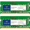 Timetec Premium 16GB KIT(2x8GB) DDR4 2400MHz (PC4-2400T) PC4-19200 SODIMM RAM per laptop, mini PC e computer All-in-One - Non-ECC Unbuffered, 260 pin, 1,2V CL17 modulo di memoria