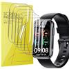 Blueshaweu 6 Pezzi Pellicola Compatibile per ‎OUKITEL V1 SmartWatch,Pellicola Protettiva Compatibile per Smartwatch OUKITEL V1,Sensibile al Tatto, Senza Bolle,HD TPU Film (TPU)