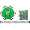 Seeed Studio ReSpeaker 6-Mic - Kit di estensione per microfono circolare, con 2 chip ADC e 1 chip DAC per Raspberry Pi, supporta 8 ingressi e 8 canali di uscita