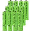 CAESEA 1.2V AAA Ni-MH Batteria Ricaricabile 1800mAh per Tastiera Mouse Luce Solare Telecomando - 12 Nodi