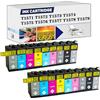 PUCIO Sostituzione della Cartuccia di Inchiostro Compatibile T1571 T1572 T1573 T1574 T1575 T1576 T1577 T1578 T1579 Adatto per EPSON R3000 Ink PRANTER 2sets