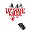 Fashion Graphic Tappetino Mouse Mousepad Upside Down Sottosopra serie Tv 18x22cm Gadget (Bianco stampa rossa)