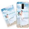 Sunrive Personalizzate Cover compatibile con Samsung Galaxy A6 Plus 2018 personalizzabile con Foto Testi Frase Logo Disegni e Grafiche Personalizzata, assorbimento degli urti morbido TPU trasparente