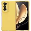 QINOUK Custodia per Honor Magic V2, [Antigraffio] Ultra Sottile e PC Protezione Case Custodia, Cover per Honor Magic V2-Giallo