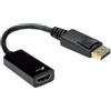 SIMPLETEK - Adattatore Passivo Cavo DisplayPort (maschio) a HDMI (femmina) | Risoluzione Full HD | Connettori Placcati in Oro