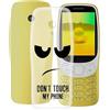 AQGGESH Custodia per Nokia 3210 2024 (2.40), Trasparente Morbido TPU Custodie Protettivo, Ultra Sottile in Silicone Case Anti-Graffio Cover per Nokia 3210 2024 - DUO5