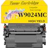 RTEUYH Cartuccia toner compatibile per HP W9024MC - Funziona con MFP E42540f E40040dn ad alta capacità black 1-Pack