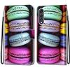 VQWQ Cover per LG Velvet 4G 5G, Custodia a Portafoglio in Pelle PU Stampa Animale Slot per Schede Libro Supporto Cordino Chiusura Magnetica Cavalletto Flip Case Wallet per Maschio Donna -[DKS]-MKL