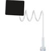 NVOQILIN Supporto per tablet a collo di cigno per letto flessibile morsetto per braccio tablet per letto supporto flessibile pigro braccio supporto morsetto stand
