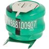 vhbw NiMH Batteria a bottone di ricambio 3 pin tipo V80H 80mAh 2,4V compatibile con batterie compatibile con modellismo, luci solari ecc.