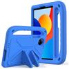 QJONSIU Cover Compatible con Xiaomi Redmi Pad SE 8.7 4G, Antiurto Bambini Cover con Maniglia, Antigraffio Protettiva PC, Funzione Stand-Blu