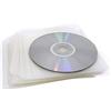 Gloriashoponline 100 BUSTINE per CD Dvd BUSTINA Trasparente in PLASTICA Custodia con Aletta