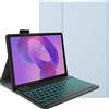 FKQLH Tastiera Custodia per Lenovo Tab Idea 11 Tablet 11'' TB336ZU/TB336FU 2025, Italiana Layout Tastiera Retroilluminata Rimovibile Magnetic Wireless Bluetooth Cover con Supporto, Blu