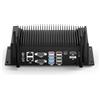 WEIDIAN PC Industriale PC Fanless, Win 11 Pro Core i7-10510U 8GB RAM 256GB SSD Dual Ethernet, 6x RS232/RS485, 4K Triplo Display Industriale Computer 8USB GPIO WiFi BT4.2, Supporta Auto Power On