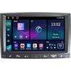 WOMGKDA Android 15 Touch screen Radio per Volkswagen VW Touareg 1 7L 2002-2010 9 Pollici Car Stereo Lettore con BT SWC FM AM RDS DSP GPS AHD 4G WIFI Mirror link Ventola di raffreddamento(4+64G)