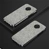 PAIX Custodia Telefono Trasparente Compatibile con Xiaomi Redmi Note 9T 5G Cover Cornice Elettroplaccata Gradiente Glitter Protettiva Sottile TPU