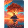 SGKITM Custodia per Kindle Paperwhite 12. Gen 2024 Cover Flip Case Silicone Kindle Colorsoft Auto Sveglia o Sonno Copertina Montagna Fiume Modello Signature Edition Custodia 2024 Paperwhite 7 (9)