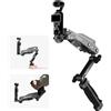 MOVMAX Accessori per braccio a lama compatibili con DJI osmo Pocket 3/2, insta360/Gopro, supporto per fotocamera con vite da 1/4, ammortizzatore Stabilizzatore