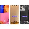 Generic SHOWGOOD AMOLED A30S - Schermo di visualizzazione per Samsung Galaxy A30S A307 A307F LCD Touch Screen Digitizer con cornice di ricambio (originale senza cornice)