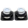 PANHDK 2Pcs 47mm Altoparlante Basso Portatile 4 Ohm 15W Woofer Amplificatore Home Sound Theater