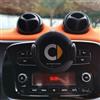 LDKH Supporto per Telefono da Auto per Smart 453 Fortwo Forfour, Supporto di Ricarica Wireless con Sensore Automatico, Supporto Intelligente a Infrarossi per Telefono Cellulare Regolabile per Cruscotto