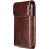 CFKNDBP Porta Cellulare da Cintura Uomo, Marsupio per Cellulare Clip da Cintura Pelle, 6.7 Impermeabile Borsello da Cintura Telefono Uomo Borsa Viaggio Piccola Sacchetto Marsupi Custodia con Moschettone