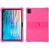 FKQLH Custodia per TCL NXTPAPER 10S 10.1, Silicone Morbido Skin Leggero Custodia Protettiva per Bambini Supporto Cover per TCL NXTPAPER 10S 10.1, Rosa