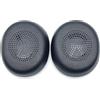 Generic 1 paio di cuscinetti auricolari di ricambio per Jabra Evolve2 30 SE MS UC copertura per cuffie in pelle e spugna copertura auricolari auricolari isolamento acustico cuscinetti auricolari