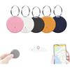 Hliloy Wetag Mini Tracker, mini tracker GPS magnetico, mini localizzatore GPS magnetico, mini tracker Wetag Minis intelligente Bluetooth, mini tracker Mi-ni M-agnetic GPS Tra-cker per chiavi, animali
