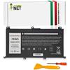 New Net - Batteria 357F9 71JF4 compatibile con Notebook Dell Inspiron 15 7000 15 7559 15 7566 15 7567 15 7759 [6490mAh]