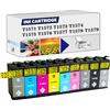PUCIO Sostituzione della Cartuccia di Inchiostro Compatibile T1571 T1572 T1573 T1574 T1575 T1576 T1577 T1578 T1579 Adatto per EPSON R3000 Ink PRANTER 1set