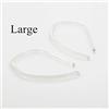 YunYiYi 1 paio di ganci auricolari per cuffie con parti di riparazione compatibili con cuffie Bluetooth Jabra Style (grande).