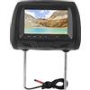 Ejoyous Lettore DVD per Poggiatesta per Auto, Monitor per Poggiatesta da 7 Pollici TV per Bambini Lettore DVD per Auto TV Portatile con Supporto per Poggiatesta Video 1080P