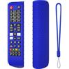 Generico Custodia protettiva in silicone Smart TV per Samsung Custodia antiurto telecomando per Samsung BN59-01315A BN59-01315B BN59-01315E BN59-01315L (Blu)