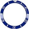 Generic Anello protettivo di ricambio per orologio Rolex GMT/SUB da 40 mm, rivestimento adesivo antigraffio (ceramica blu sub)